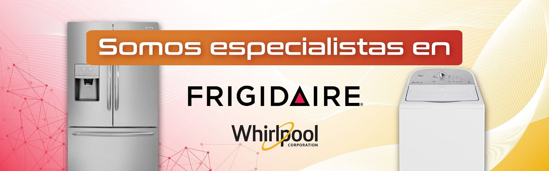 Especialistas en frigidaire y whirlpool