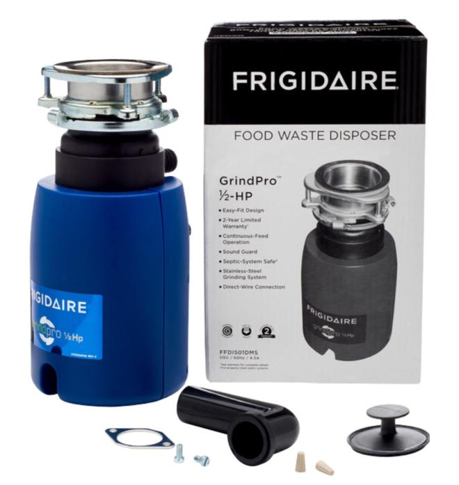 Triturador de Desperdicios Frigidaire GrindPro 1/2Hp Modelo FFDI501DMS